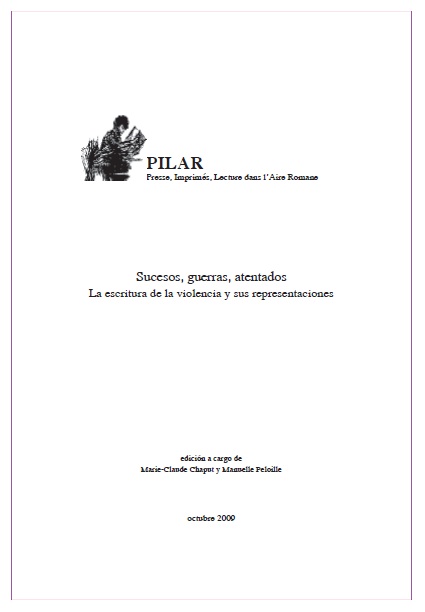 Portada libro PILAR-2009