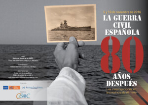 Cartel de las Jornadas 80 aniversario guerra