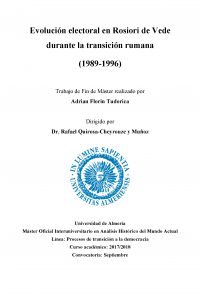 TFM Máster en Análisis Histórico del Mundo Actual