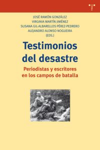 Cubierta Testimonios del desastre.indd