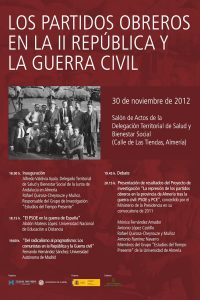 Cartel de la Jornada de Partidos Obreros