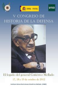 Cartel Congreso Gutiérrez Mellado 2012