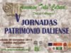 Cartel V Jornadas Patrimonio Daliense